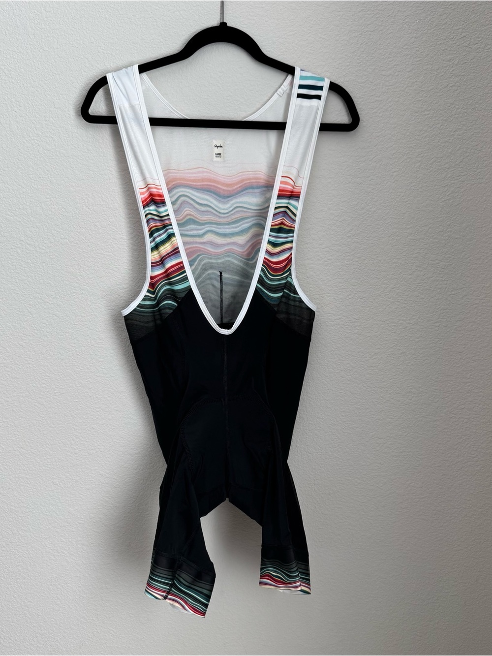 Rapha Men’ Pro Team Cargo Bib Shorts. Colin Strickland design print